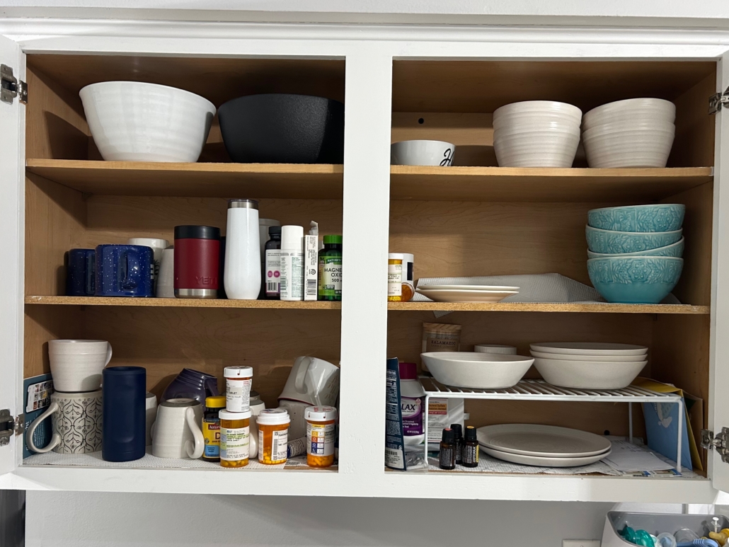 plates and bowls before