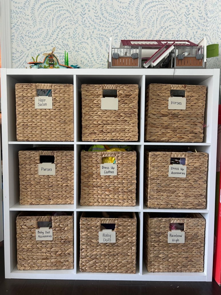 playroom cubes after